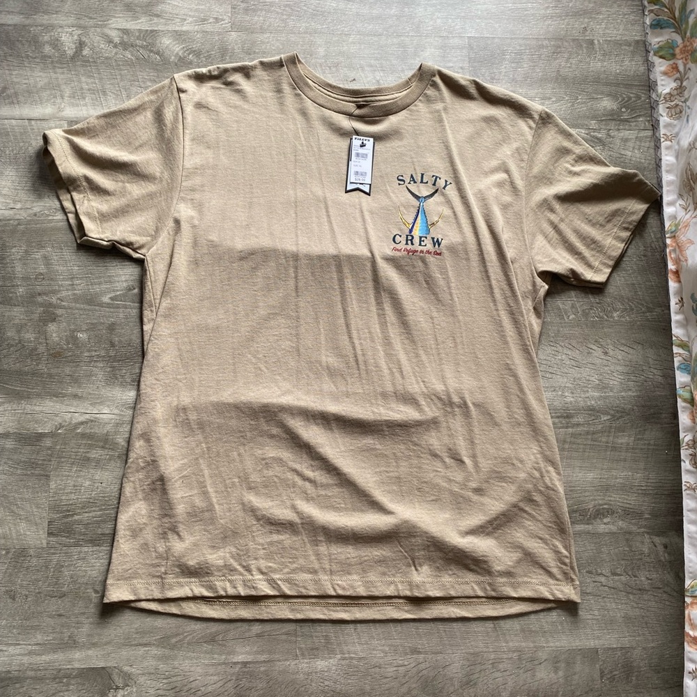 Salty Crew Tan T-Shirt for Men